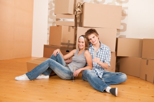 Office relocation team planning a business move in Kilburn