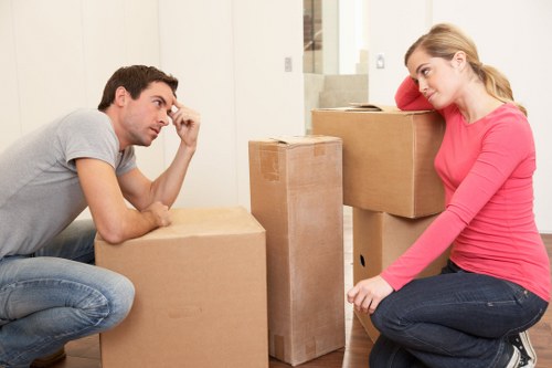 Kilburn moving van handling flat and furniture transport