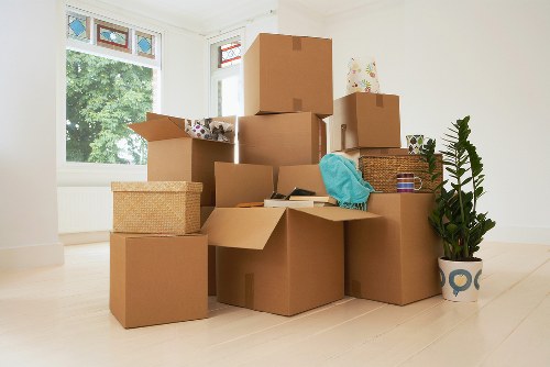 Low-carbon moving van used for a greener Kilburn removals service