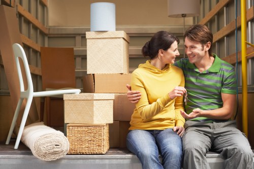 Checklist and packing materials for house removals
